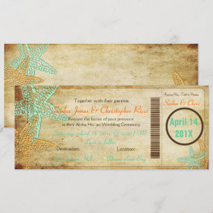 Invitación Pases de embarque de PixDezines+Invitaciones de bo