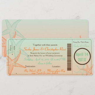 Invitación Pases de embarque de PixDezines+Starfish