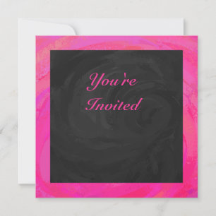 Invitación Pasiego rosa personalizado