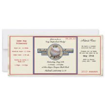 Paso de campo de cumpleaños de béisbol