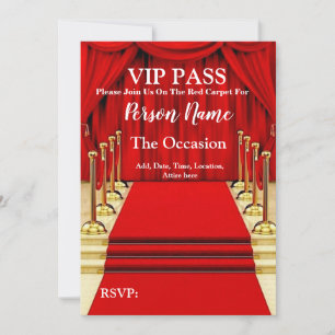 Invitación Paso VIP