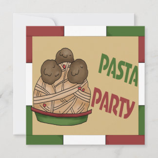Invitación Pasta Fiesta