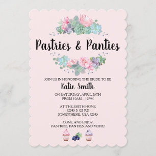 Invitación Pastas y Paneles