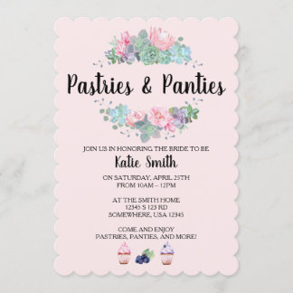 Invitación Pastas y Paneles
