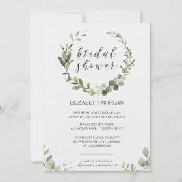 Invitación Pastel Bouquet Bridal Shower Invitation Floral