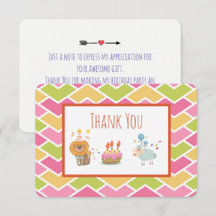 Invitación Pastel de cumpleaños con león Fiesta y oveja graci