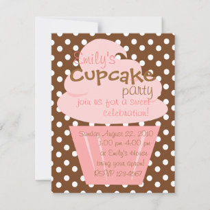 Invitación Pastel de torta que se prepara con gusto