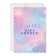 Pastel Etéreo Rosa Azul Galaxia Cósmica Estrellada