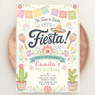 Invitación Pastel Fiesta Cumpleaños