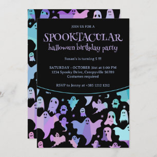 Invitación Pastel Gótico fantasea fiesta de cumpleaños de Hal