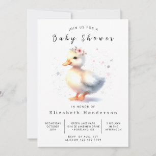 Invitación Pastel imprimible Baby Shower