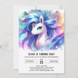 Invitación Pastel Imprimible Horario Cumpleaños