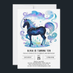 Invitación Pastel Kids Horse Birthday<br><div class="desc">Sumérjase en un mundo de suaves tonalidades y encanto juguetón con nuestra invitación al cumpleaños de caballos Pastel Kids, una deliciosa creación diseñada para captar el corazón de los jóvenes famosos. Esta invitación muestra un caballo adorable en suaves tonos pastel, evocando un sentido de inocencia y alegría, haciéndolo perfecto para...</div>