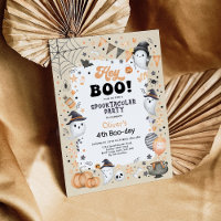 Pastel Naranja Black Halloween Fantasma Boy Cumple