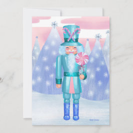 Invitación Pastel Nutcracker Candy King DIY Blank
