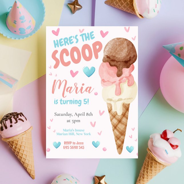 Invitación Pastel Rosa Aquí está la primicia de los niños Cum (Subido por el creador)