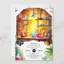 Pastel Simple Fun Scientiday Cumpleaños