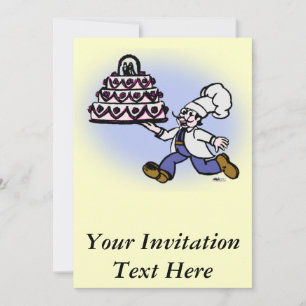 Invitación Pastelero