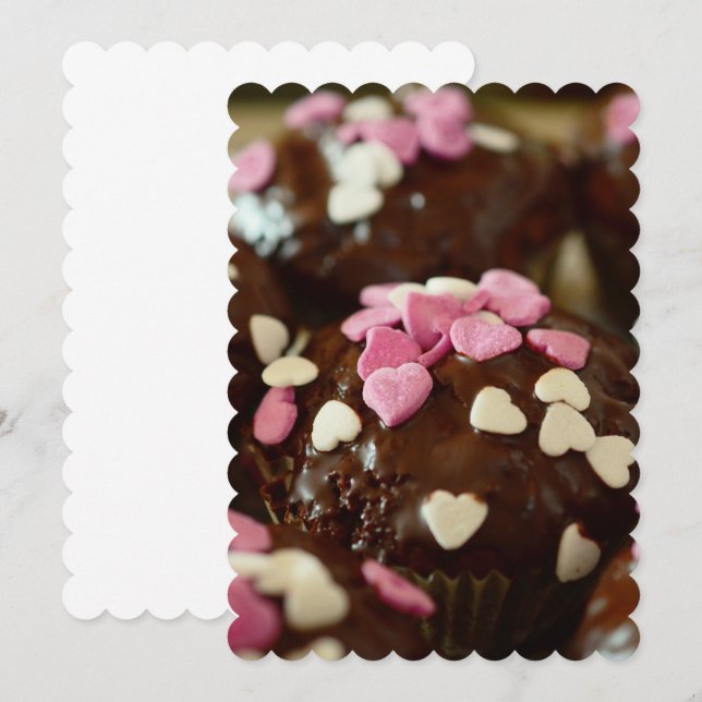 Invitación Pasteles pasteles dulces postre Destiny (Anverso / Reverso)