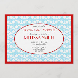 Invitación Pasteles y cócteles