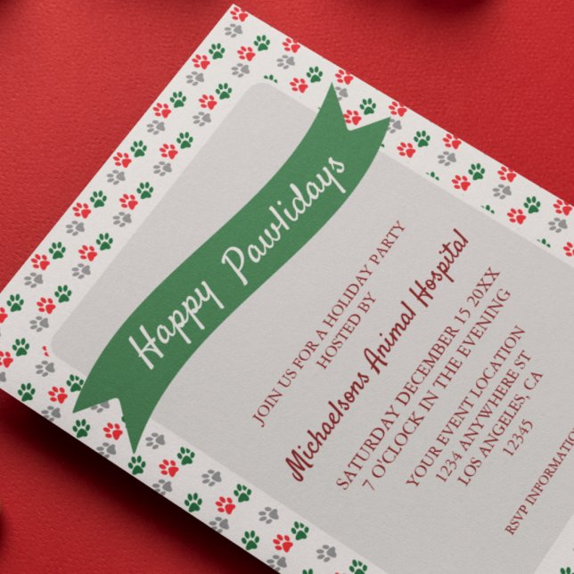 Invitación Patas de Navidad (Subido por el creador)