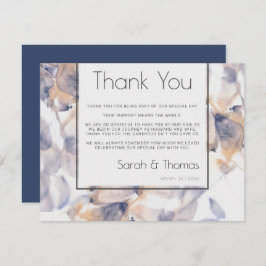 INVITACIÓN PATELES BLANCOS Y AZULES FLORALES ELEGANTES GRACIA