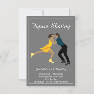 Invitación Patinaje artístico