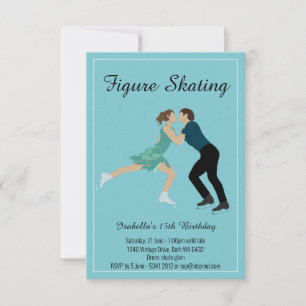 Invitación Patinaje artístico