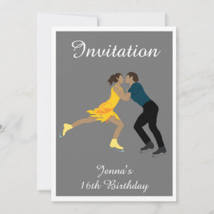 Invitación Patinaje Artístico