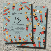 Patinaje Retro Skateboard Blue Guay Skateboarding 