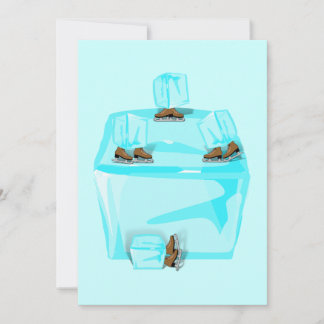 Invitación Patinaje sobre hielo