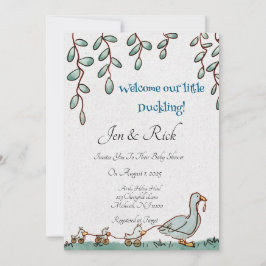 Invitación Patito 