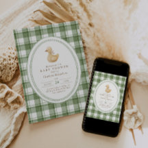 Patito | Clásica Ducha de Bebé Neutral
