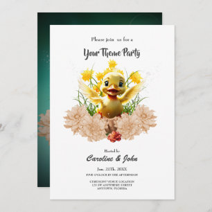 Invitación Pato dulce