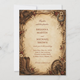 Invitación Patrimonio Occidental del Rancho Rústico