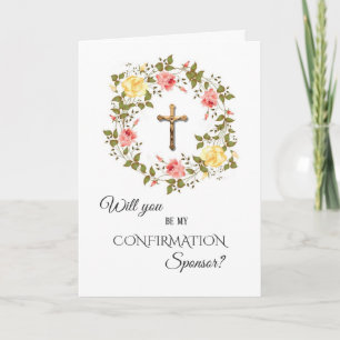 Invitación Patrocinador de la confirmación de la petición de