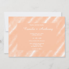 Invitación Patrón abstracto de color de agua de color de colo