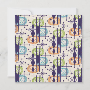 Invitación Patrón de resumen de la edad atómica moderna de me