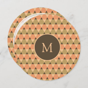 Invitación Patrón de triángulos