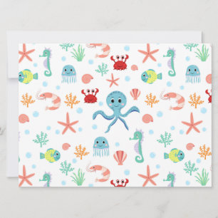 Invitación Patrón del mundo marino