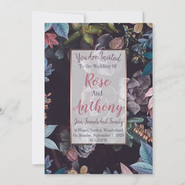 Invitación Patrón exitoso (Anverso)