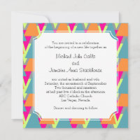 Patrón geométrico del estilo del tema Boda de los 
