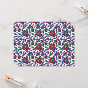 Invitación Patrón simétrico y sin fisuras con repetición