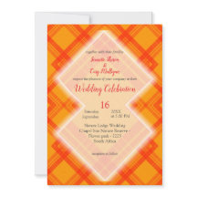 Patrones de comprobación rojo y naranja