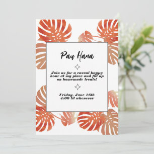 Invitación Pau Hana Invites