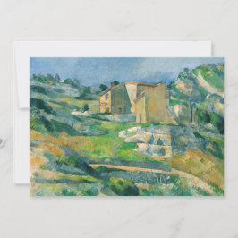 Invitación Paul Cezanne - Casas en Provenza, Valle de Riaux