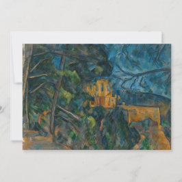 Invitación Paul Cezanne - Chateau Noir