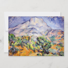 Invitación Paul Cezanne - Mont Sainte-Victoire, Tholonet Road