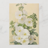 Paul De Longpre - Malvarrosas 1901