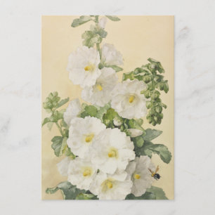 Invitación Paul De Longpre - Malvarrosas 1901